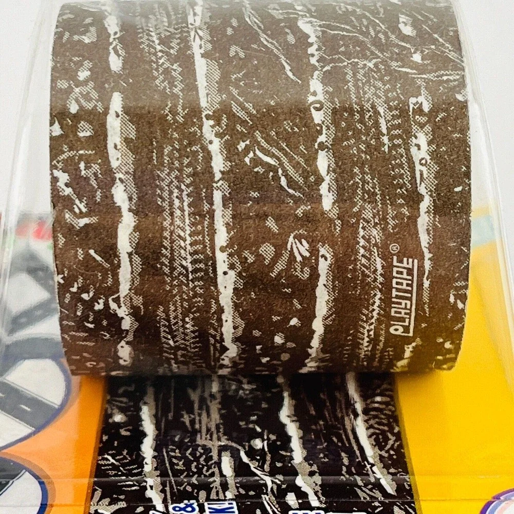 PlayTape Off-Road Series 4 Roll Lot 15ft Each EZ Peel Tear Re-Stick Inroad Toys‎